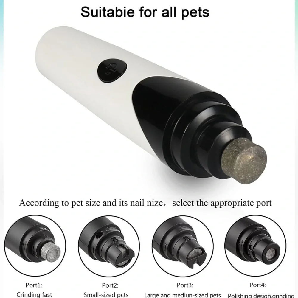 Pet nail grinder
